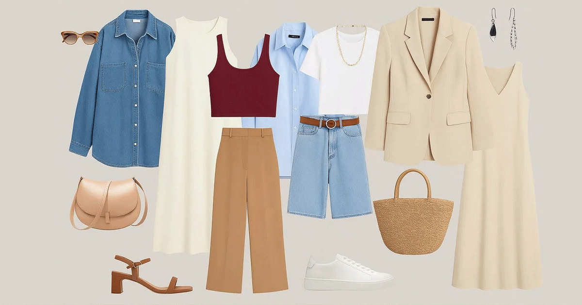 Stylowa stylizacja w neutralnych kolorach — zdjęcie artykułu