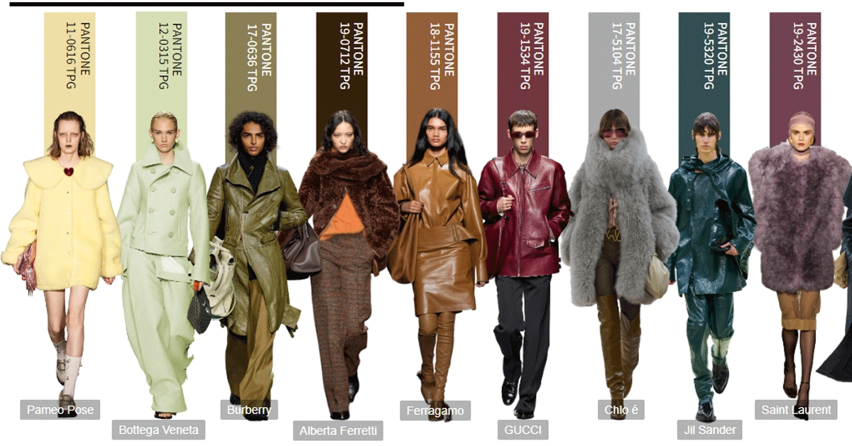 Paleta kolorów w modzie — zdjęcie podglądowe